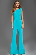 Jovani Asymmetric Jumpsuit 43567