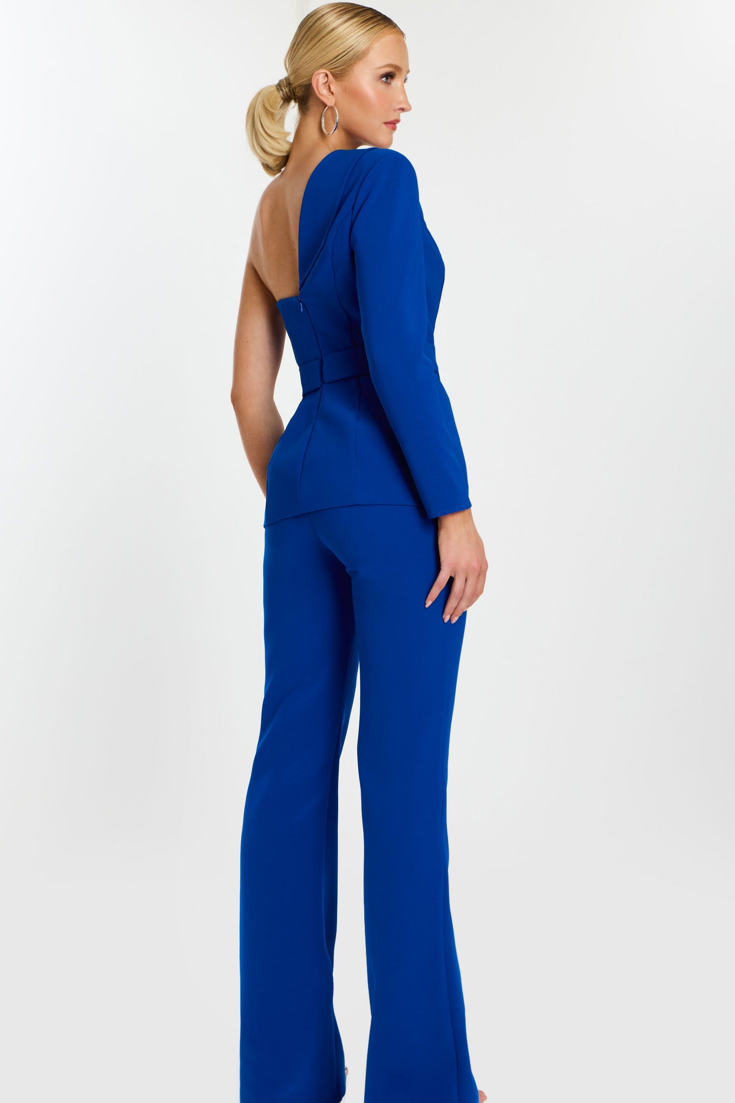 Jovani One Shoulder Button Pansuit 47234