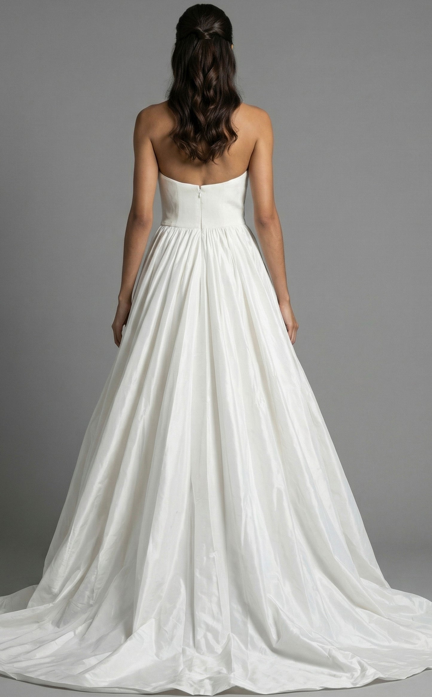 Jovani Crystal and Velvet Gown with Silk Overskirt 48180