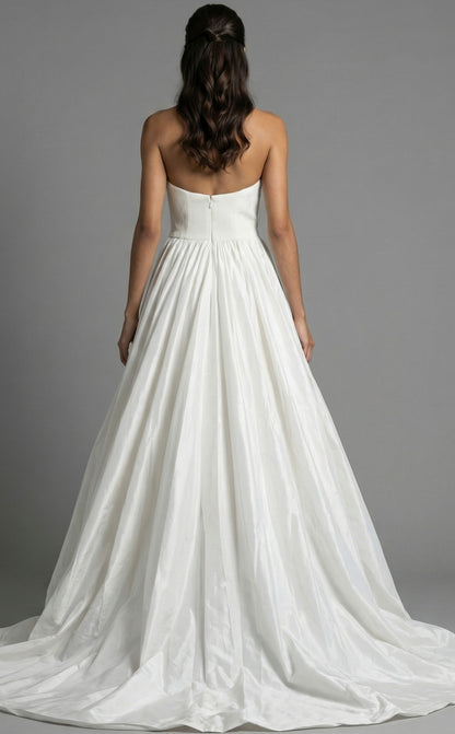 Jovani Crystal and Velvet Gown with Silk Overskirt 48180