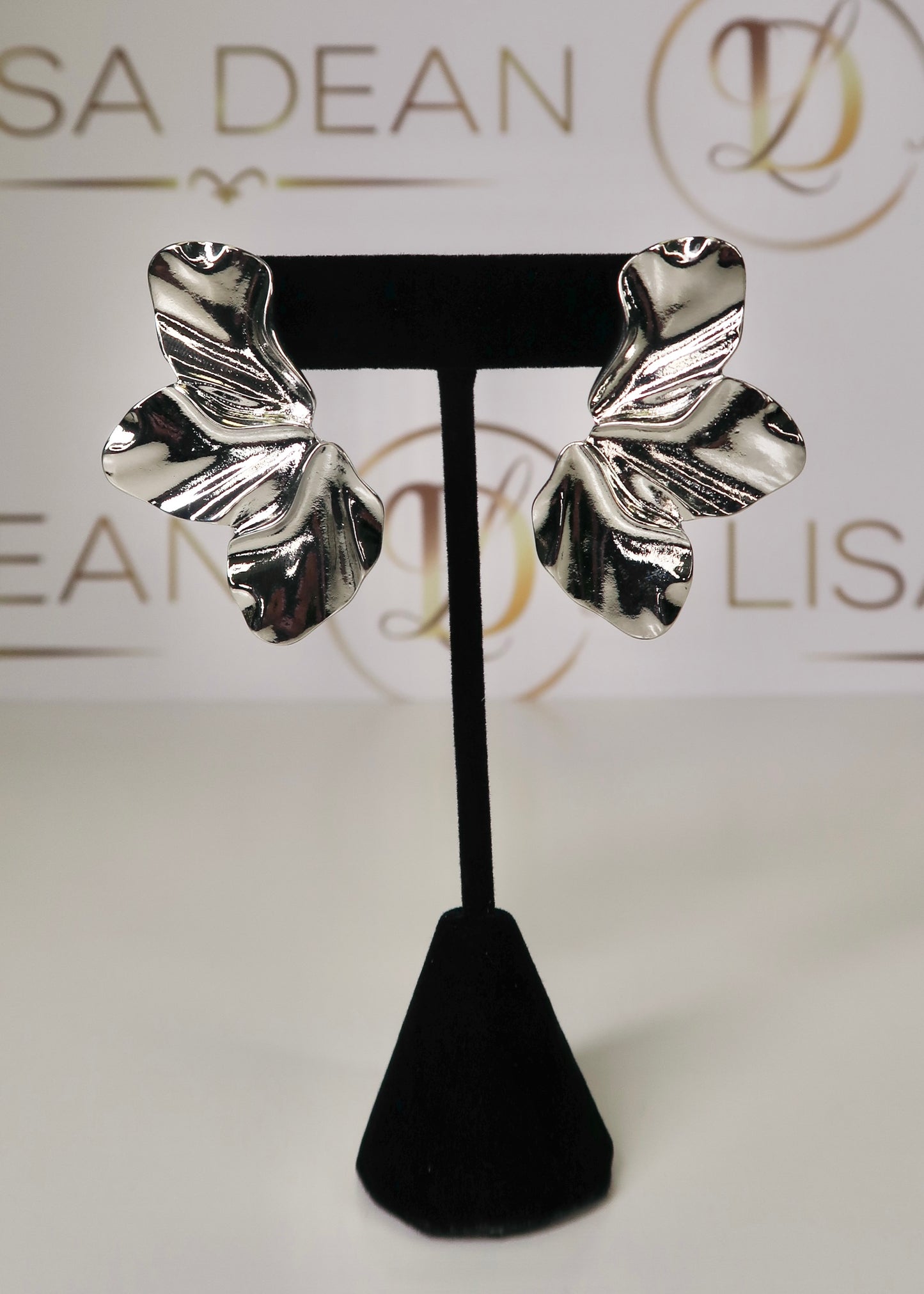 Abstract Petal Earrings
