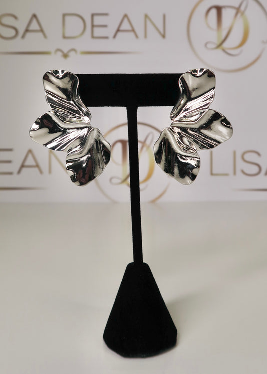 Abstract Petal Earrings
