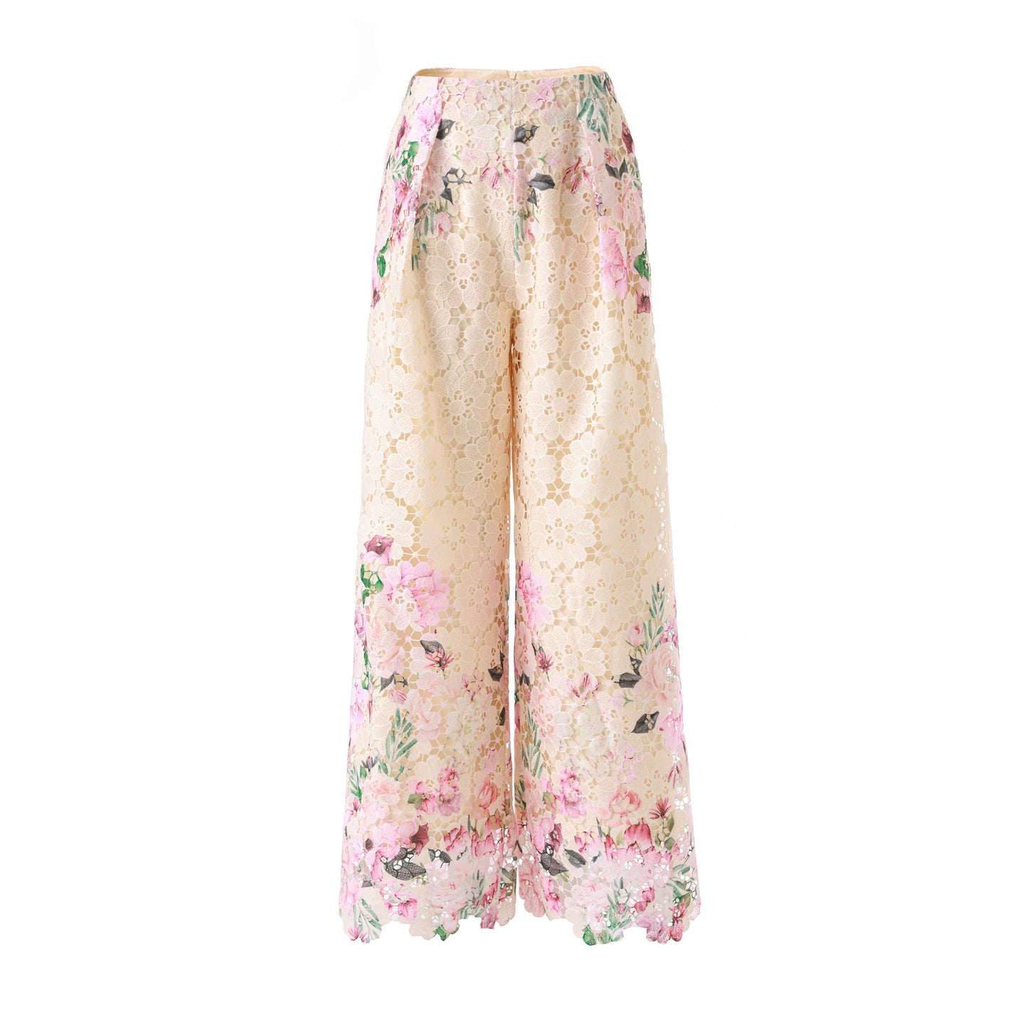 Wren Wide Leg Lace Pant