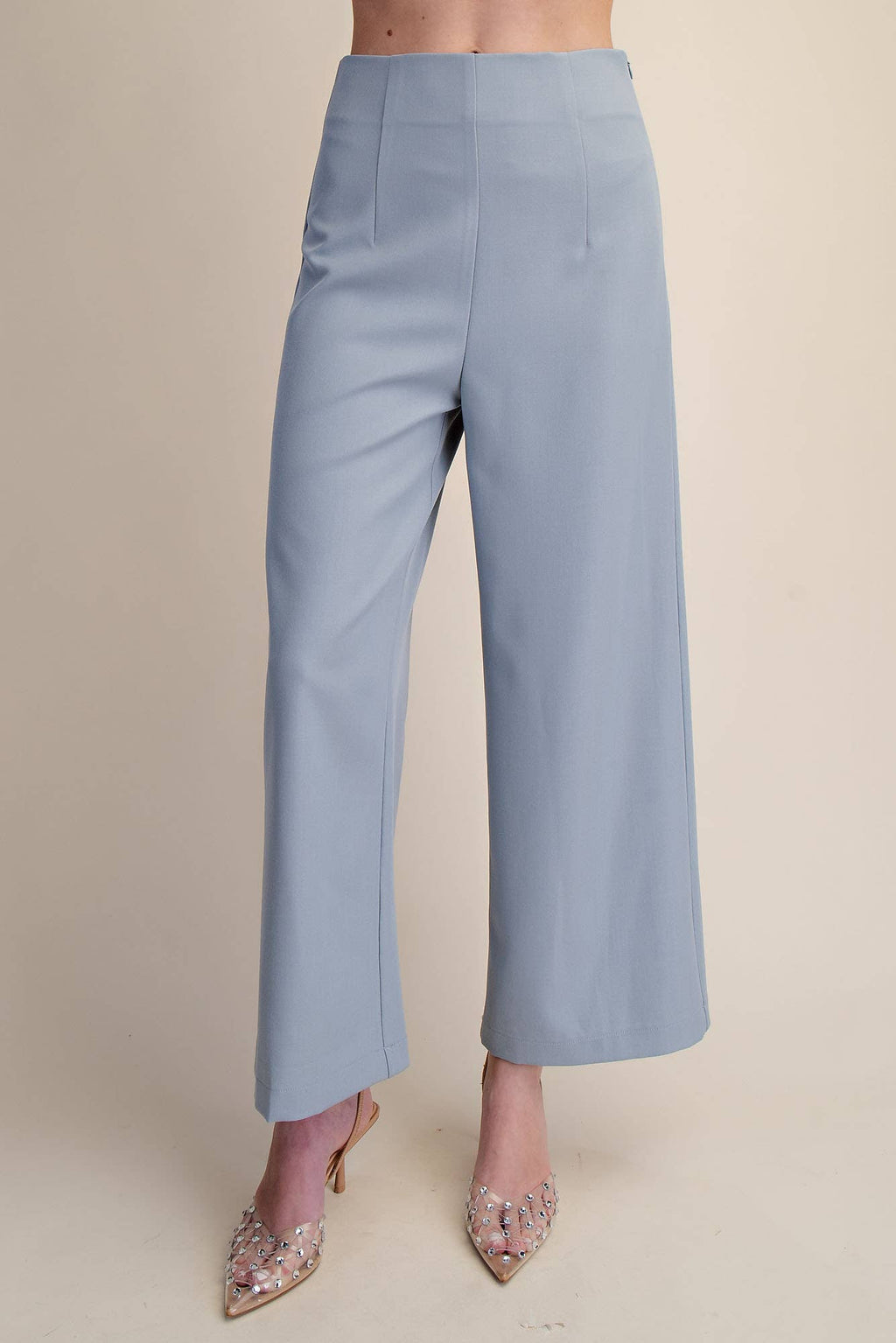 High-Waisted Wide Leg Pants