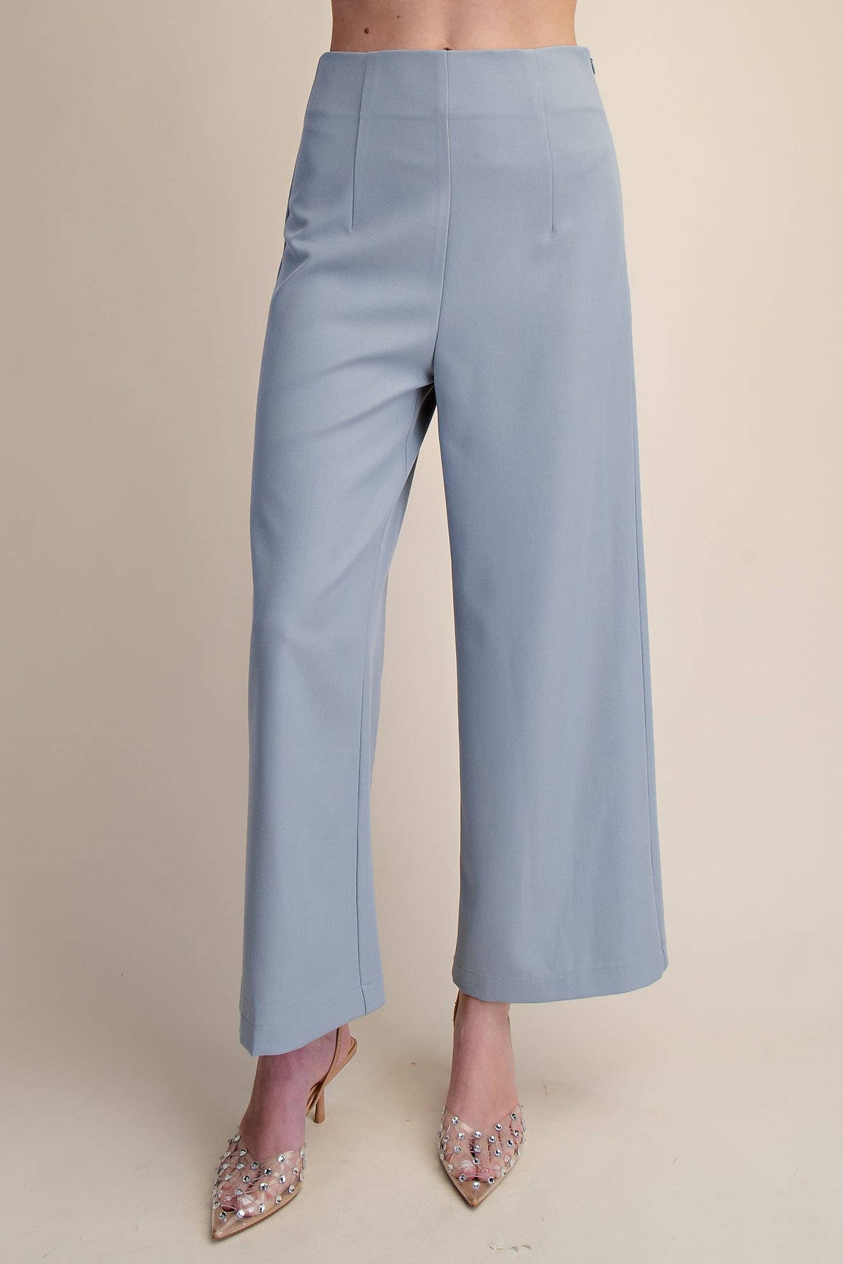 High-Waisted Wide Leg Pants