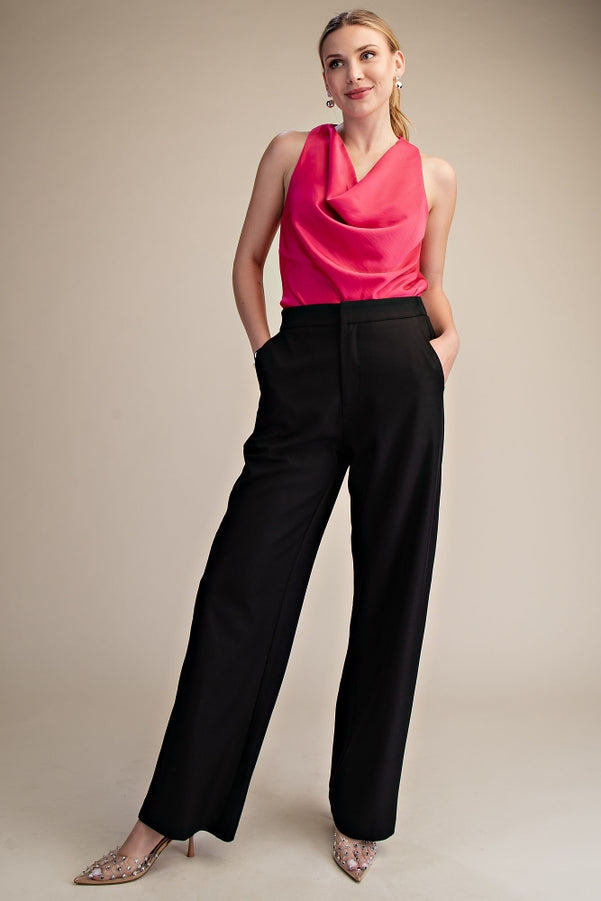 Lou Draped Sleeveless Top