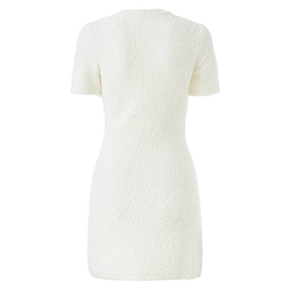 Rina Beaded Tweed Dress