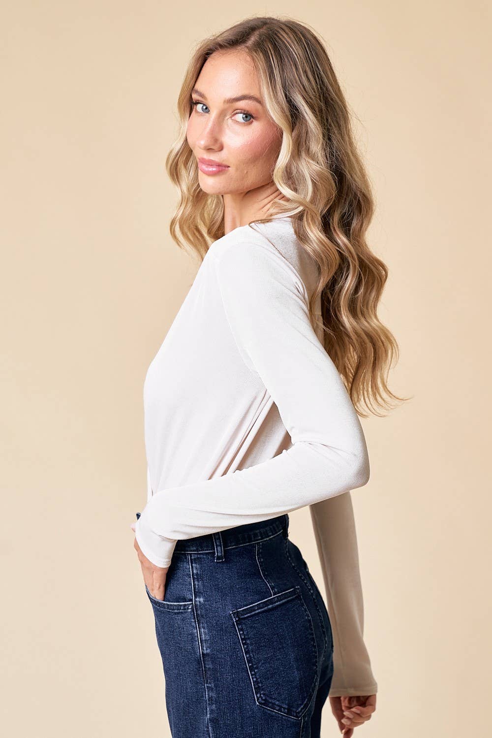 Megan Long Sleeve Bodysuit