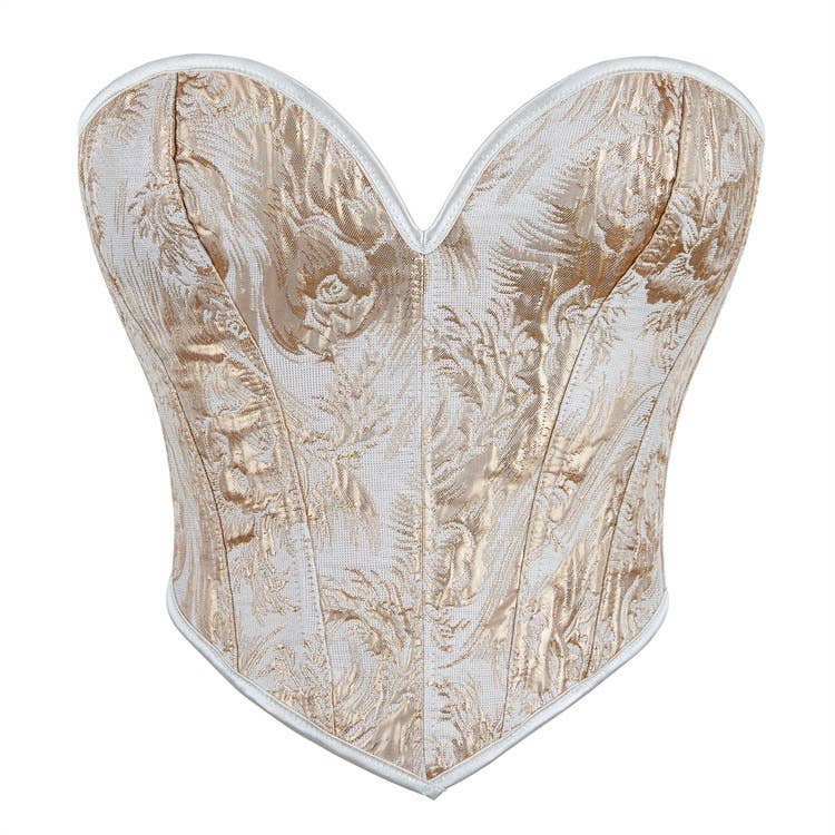 Marie Brocade Corset Top