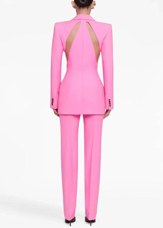 Petra Cut-out Illusion Pantsuit