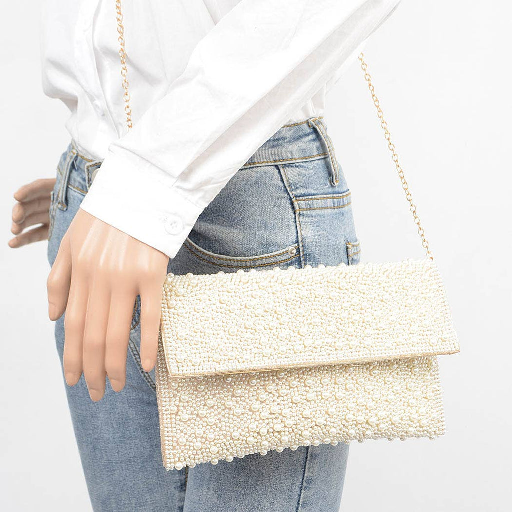 Pearl Party Clutch