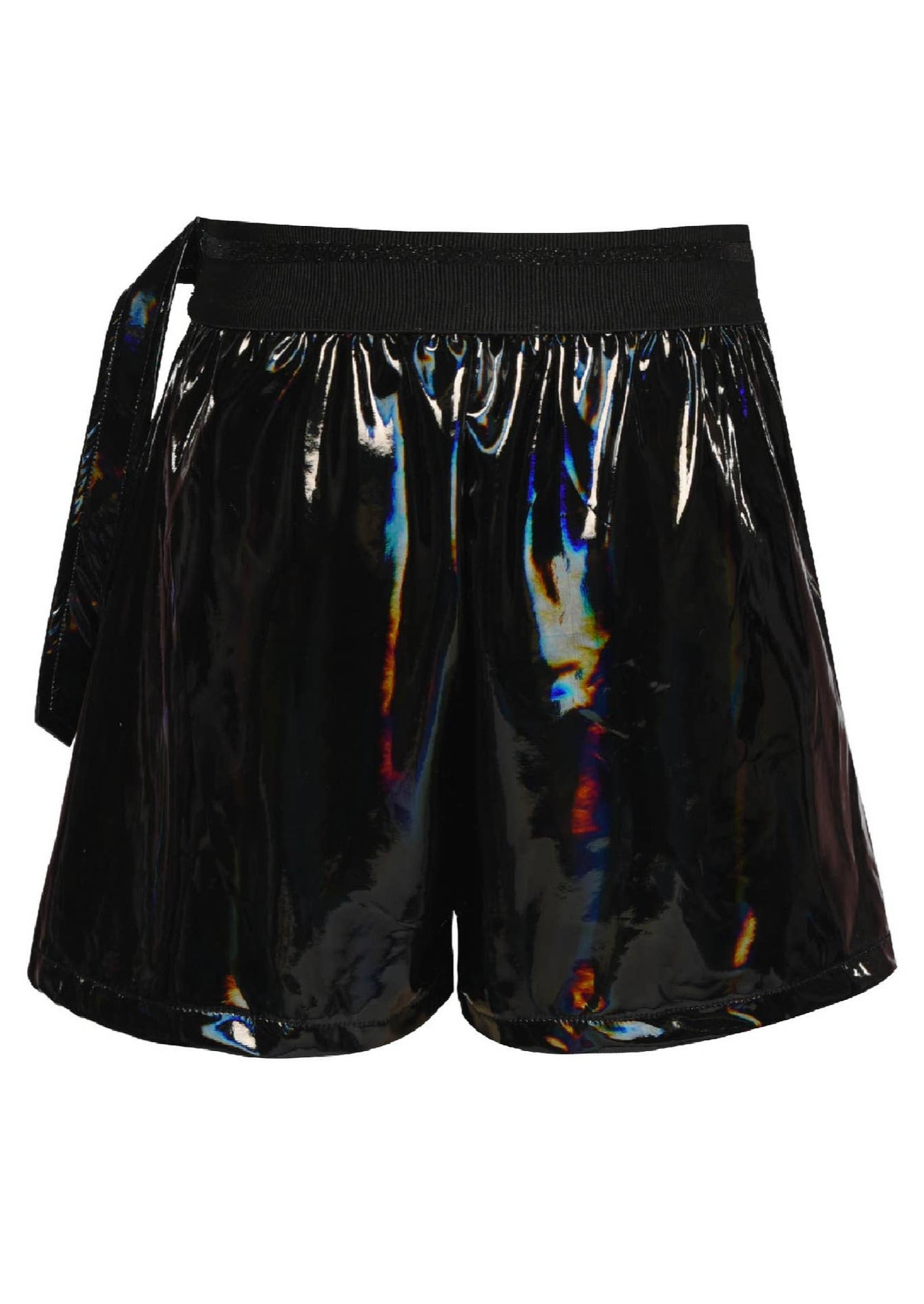 Little's Iridescent Patent Leather Skort