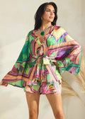 Tropics Kimono Top Short Set