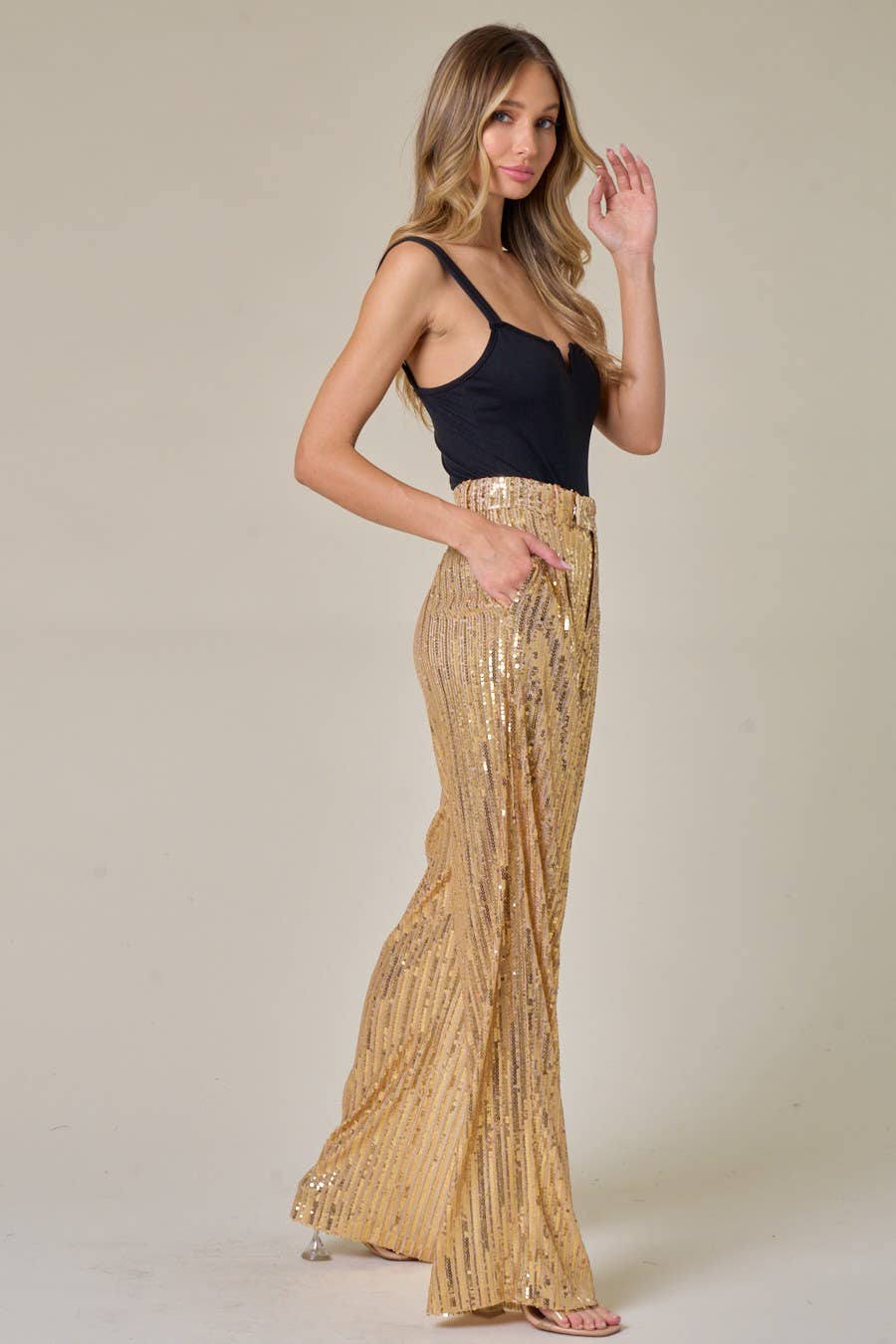 Nora Sequin Trouser