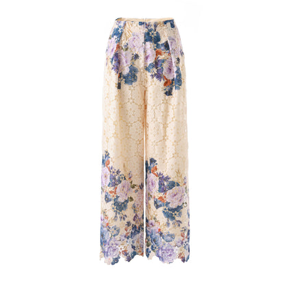 Wren Wide Leg Lace Pant