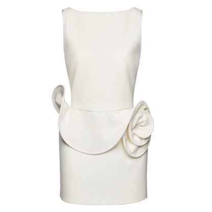 Nyla Backless Peplum Mini