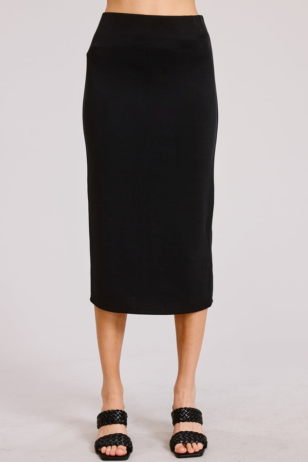 Scuba Midi Pencil Skirt