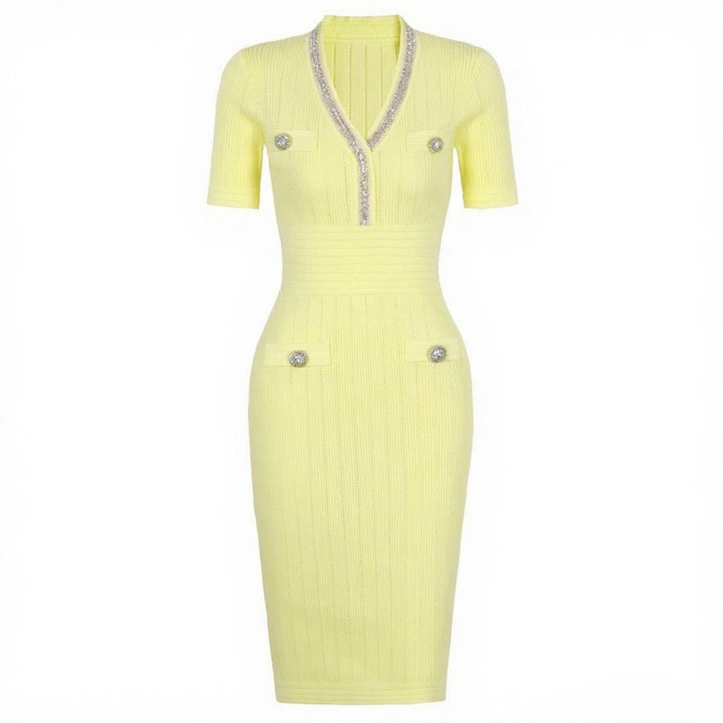 Valentina Knit Midi Dress