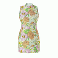 PS6 2026 Jacquard Embroidered Sleeveless Mini Dress New