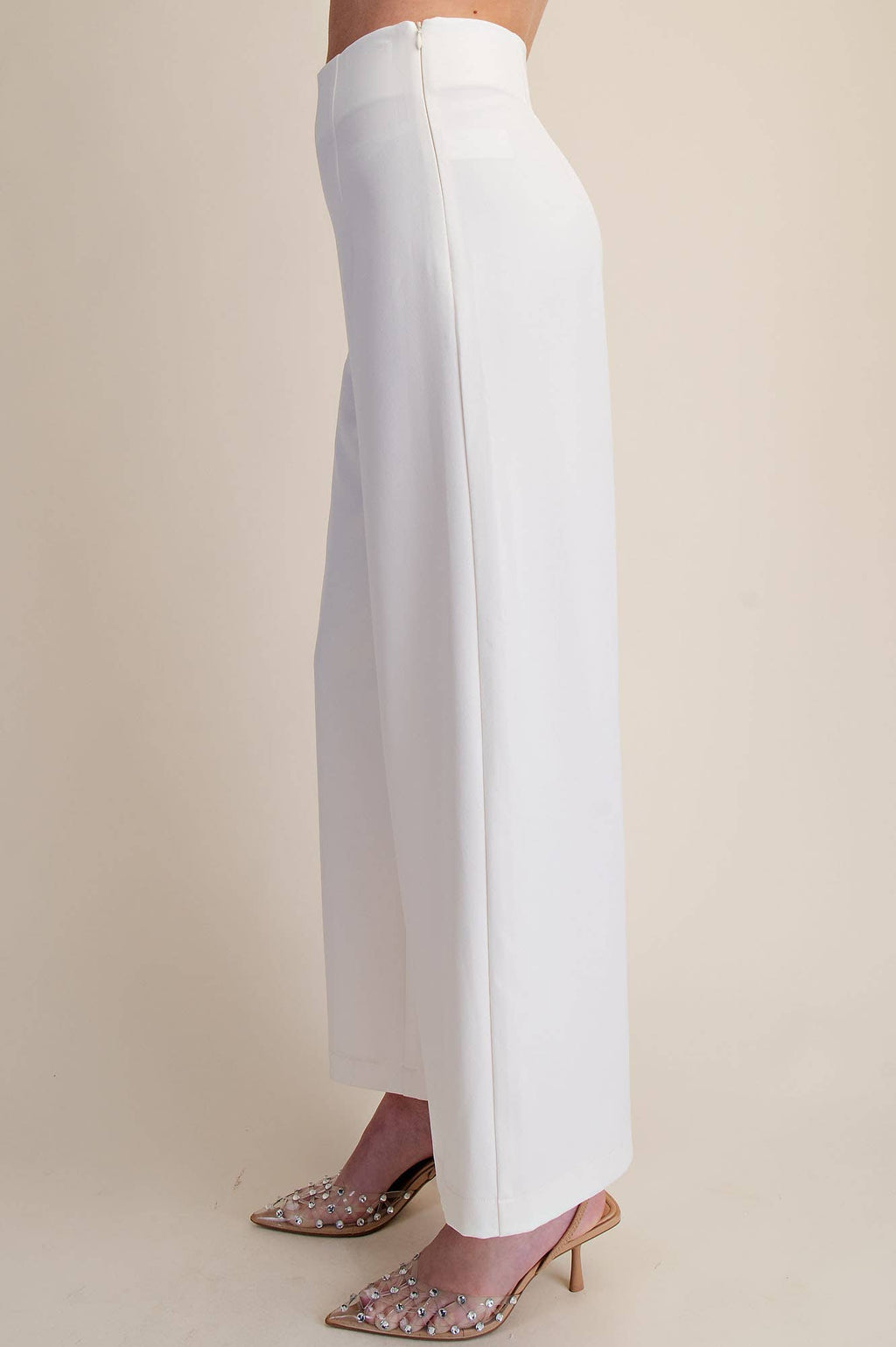 High-Waisted Wide Leg Pants