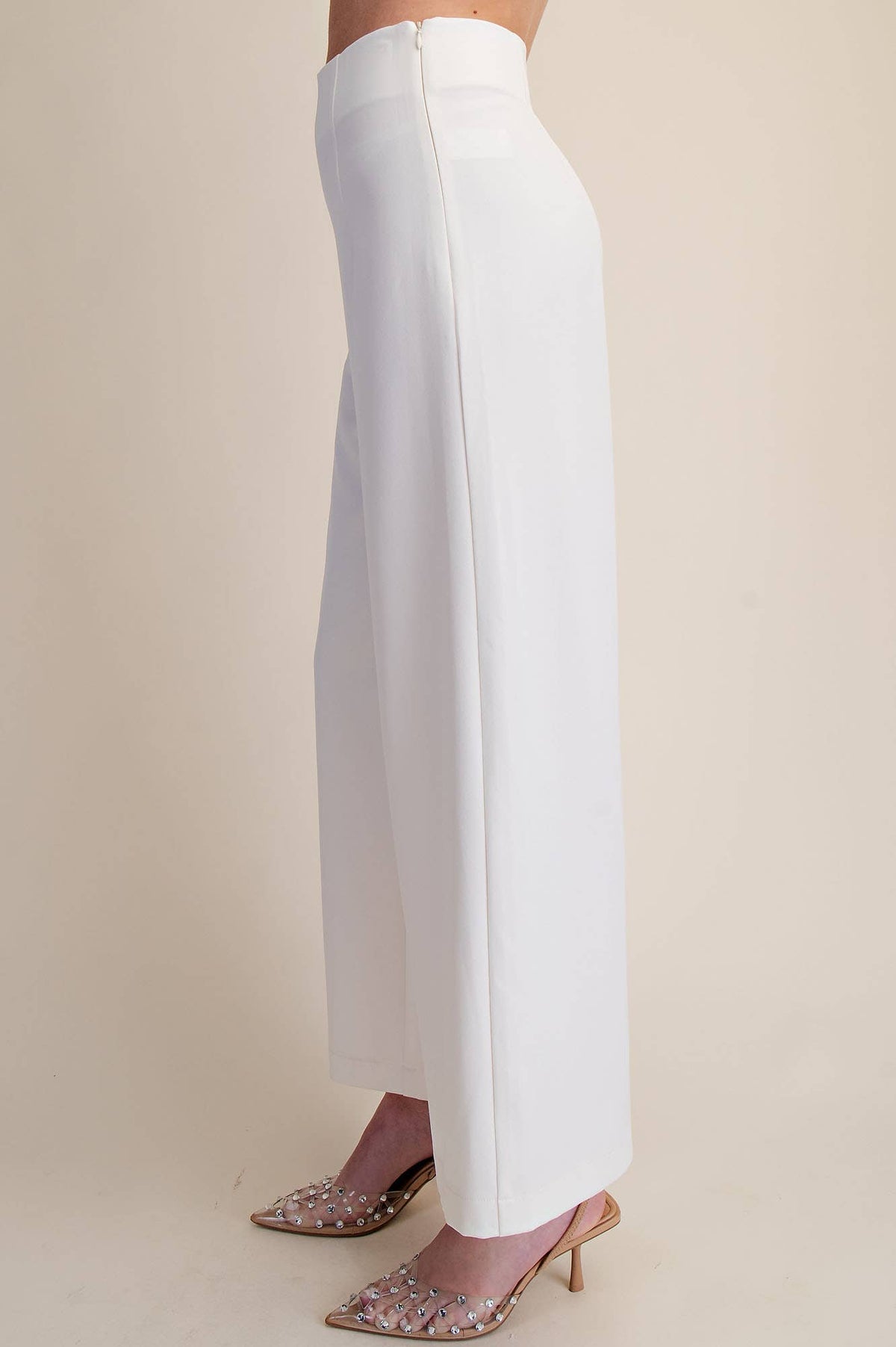 High-Waisted Wide Leg Pants