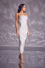 Load image into Gallery viewer, The Serena Silver Dress
