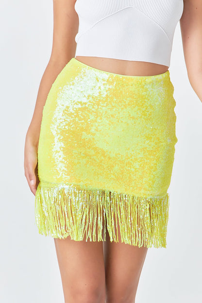 Lemonade Sequin Fringe Set
