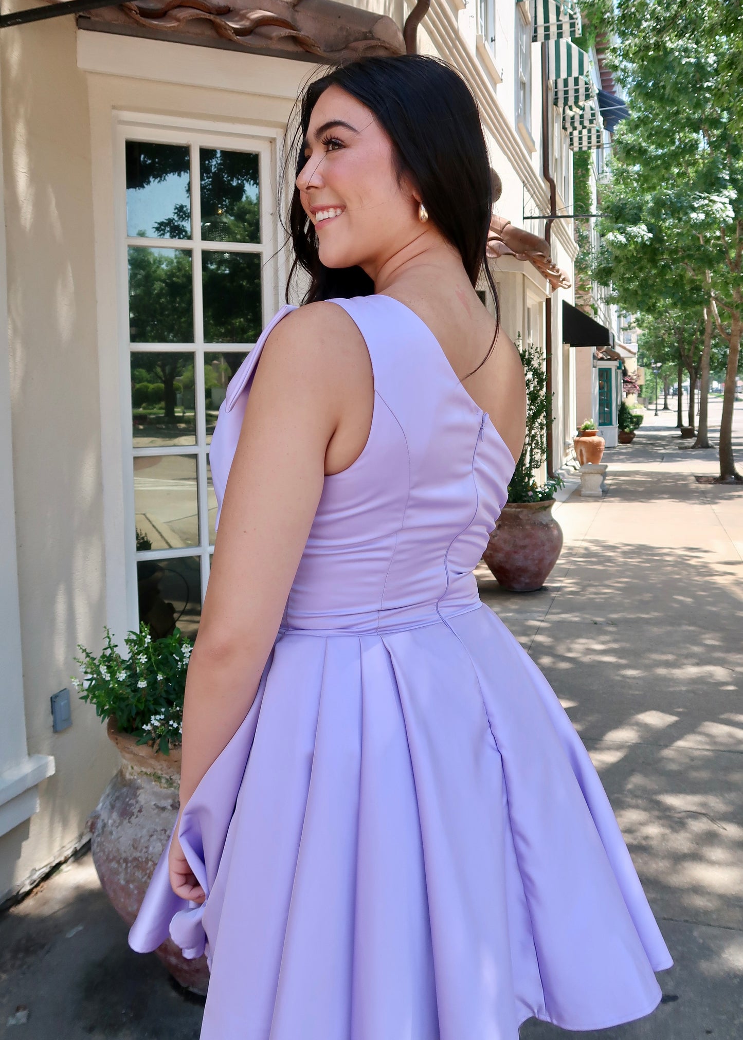 Lavender Haze Satin Mini