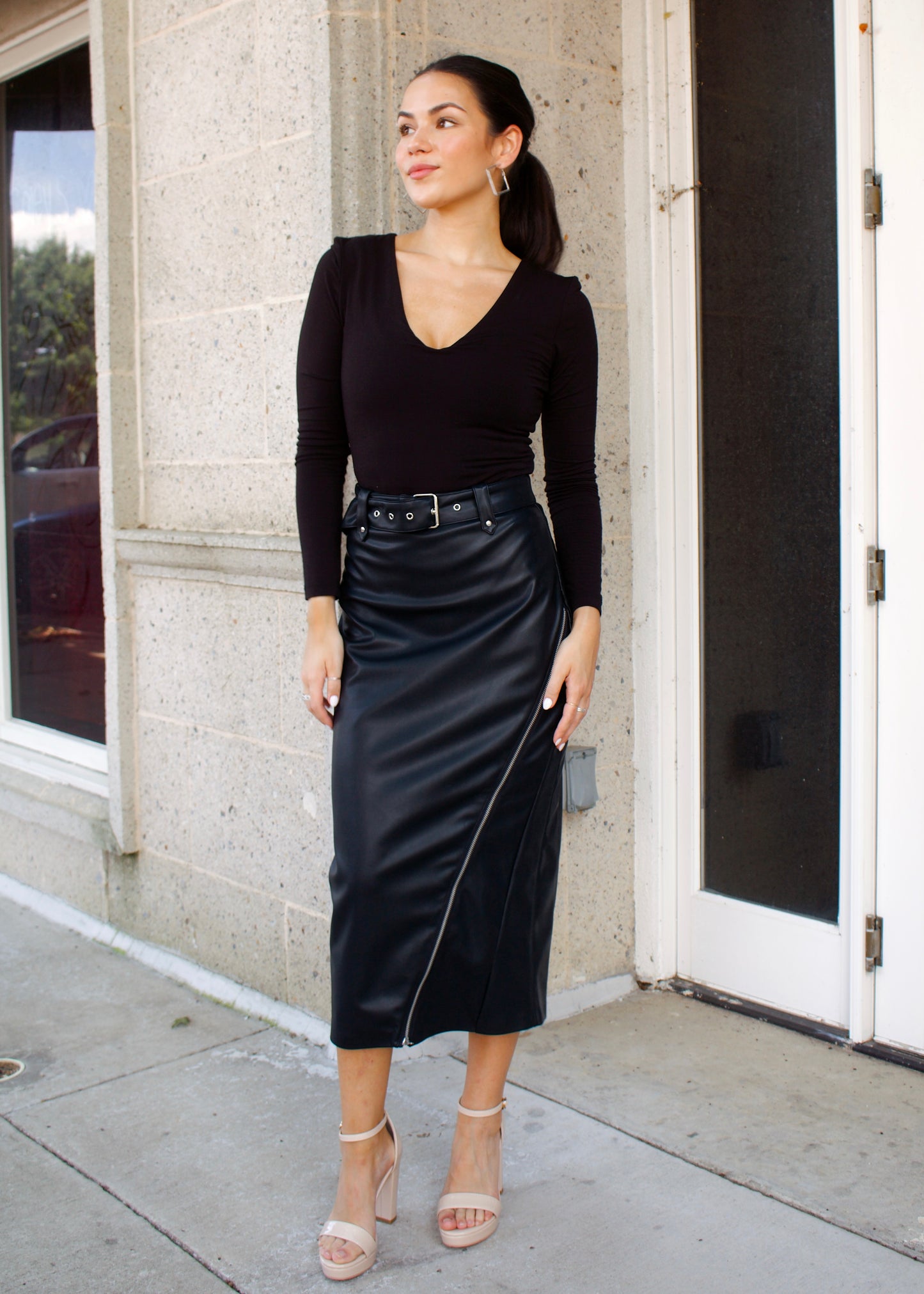 Avril Midi Skirt