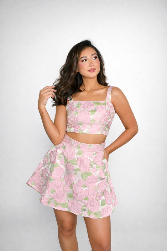 Rosie Jacquard Skirt Set