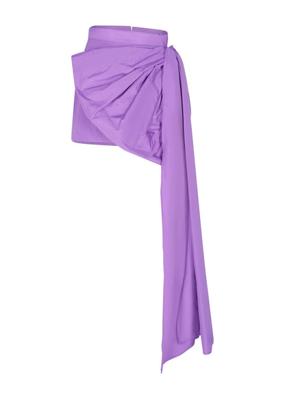 Girls' Lavender Big Bow Skirt