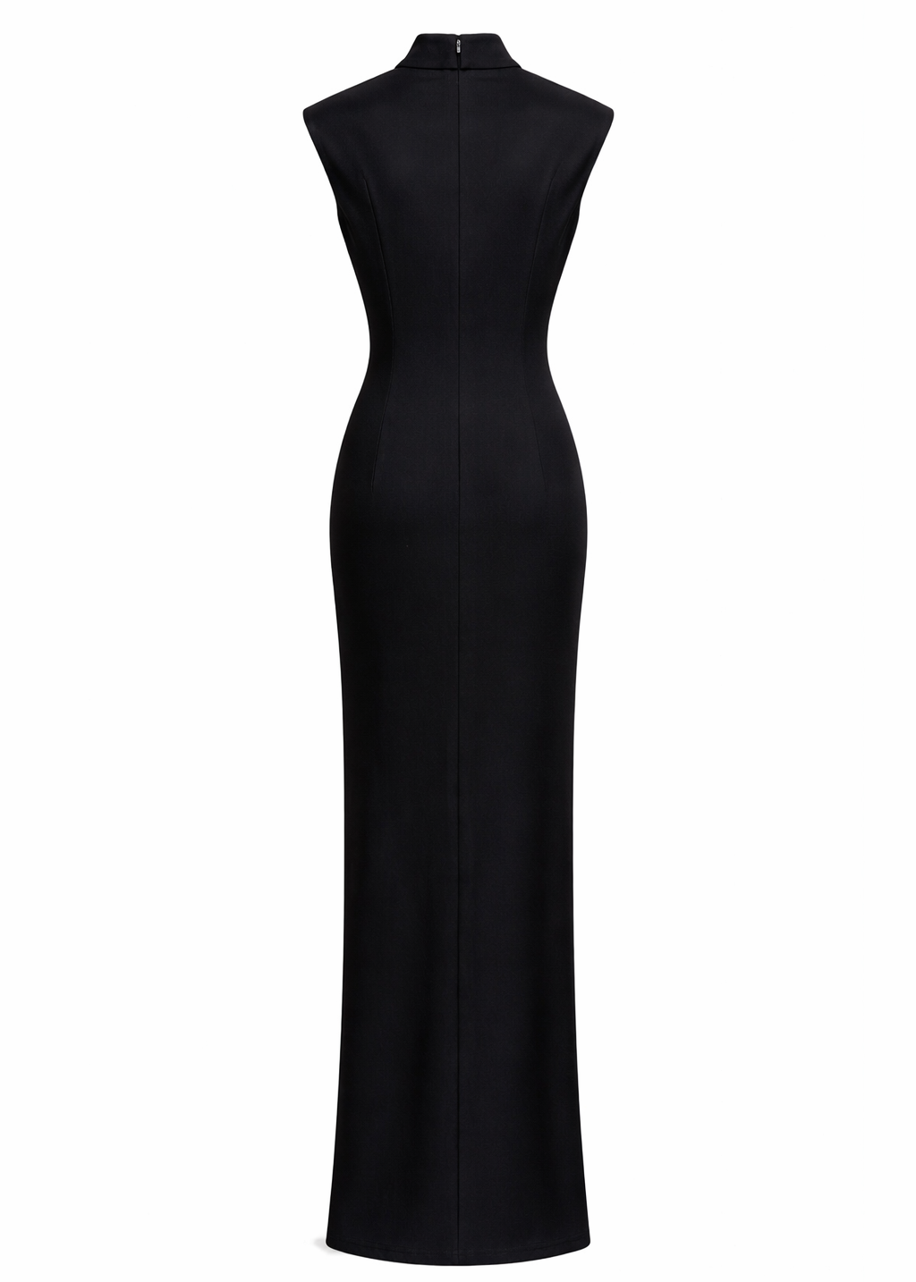 Gibson Mock Neck Stretch Maxi Dress