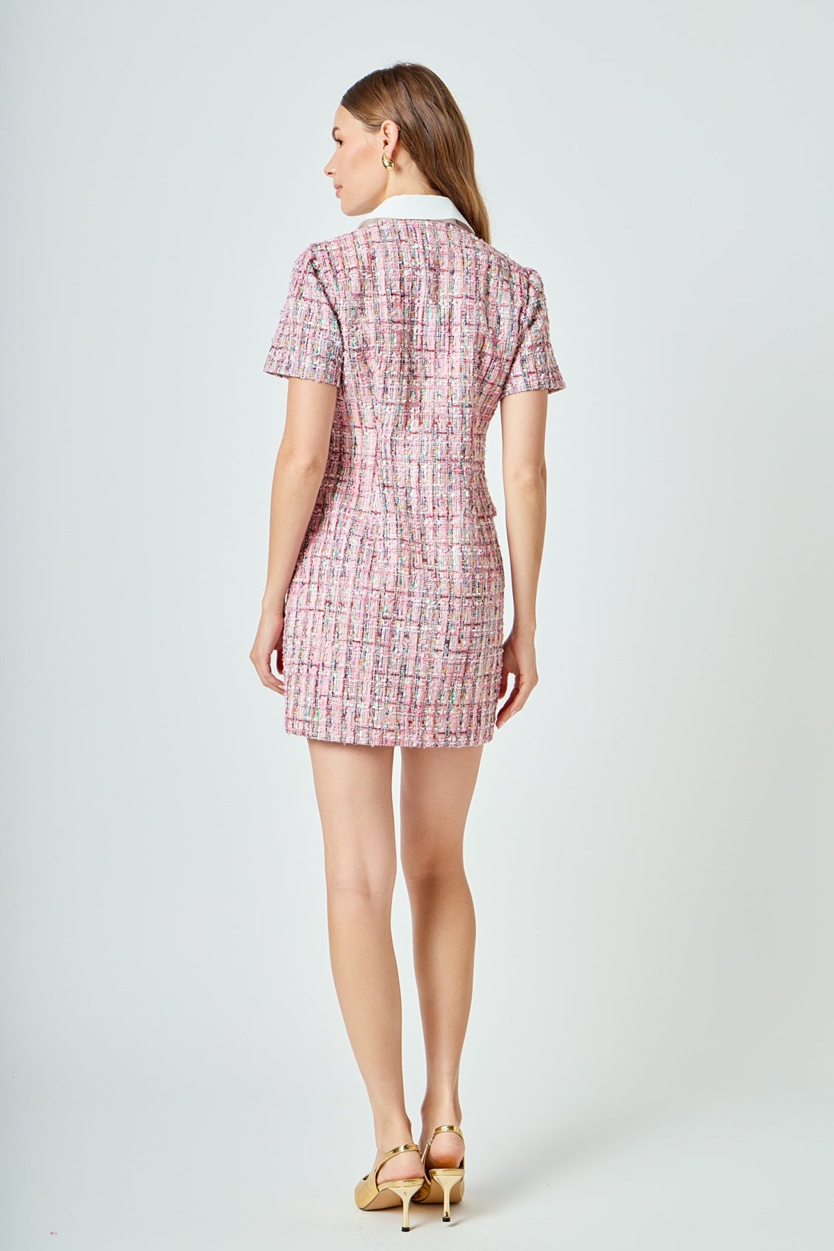 Kathy Tweed Short Dress