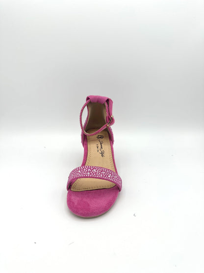 Little's Diverse Style Sparkler Cinderella Heel - Pink