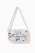 Floral Seed Bead Purse