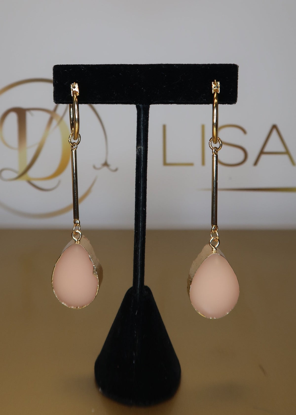 Druzy Drop Earrings