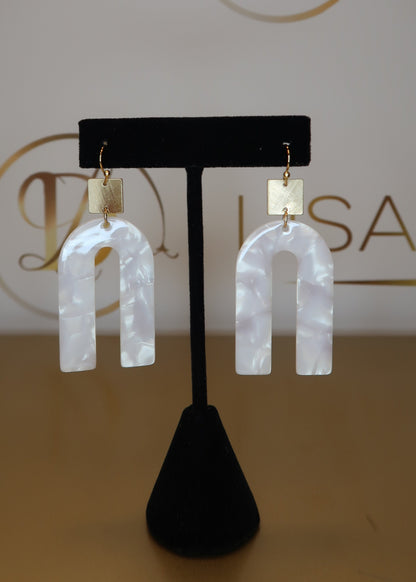 Arch Drop Earrings