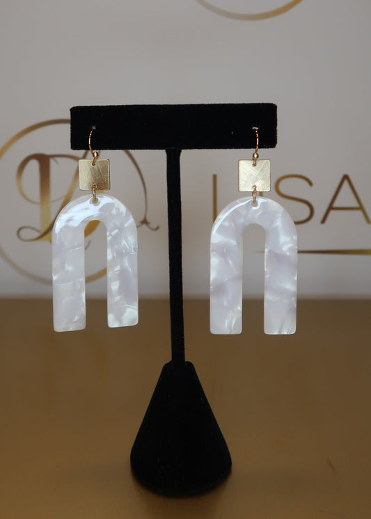 Arch Drop Earrings