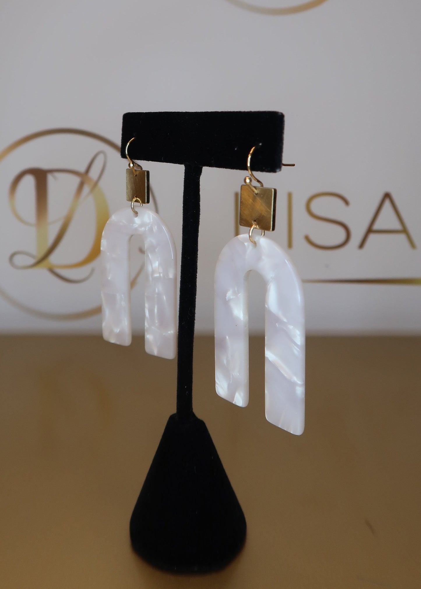 Arch Drop Earrings