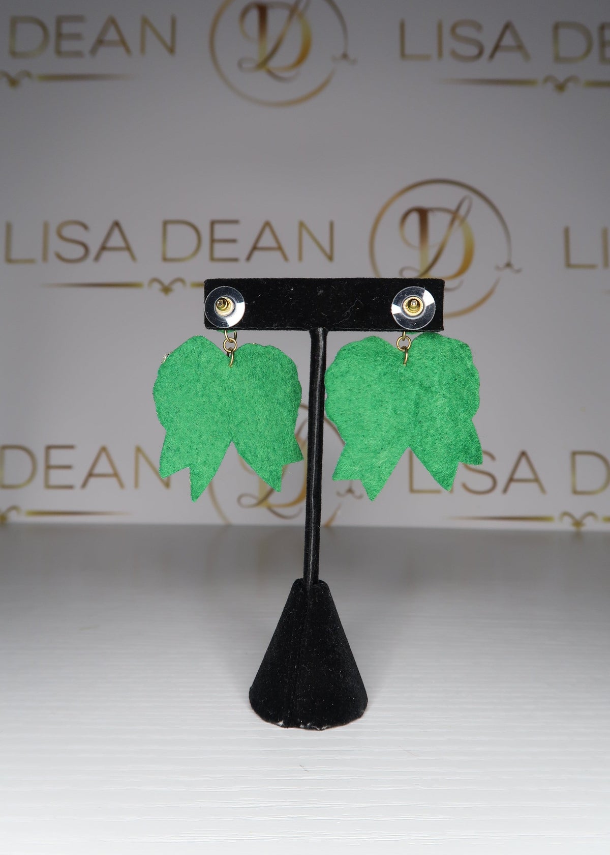 Mistletoe Bow Earrings