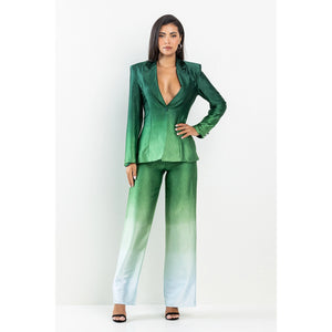 The Green Ombré Suit