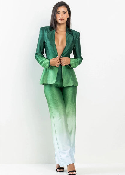 Green Ombré Suit (Separates)