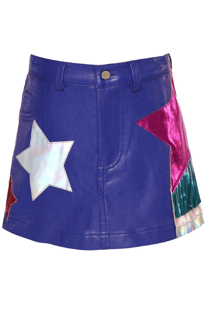 Little's Rockstar Leather Skirt