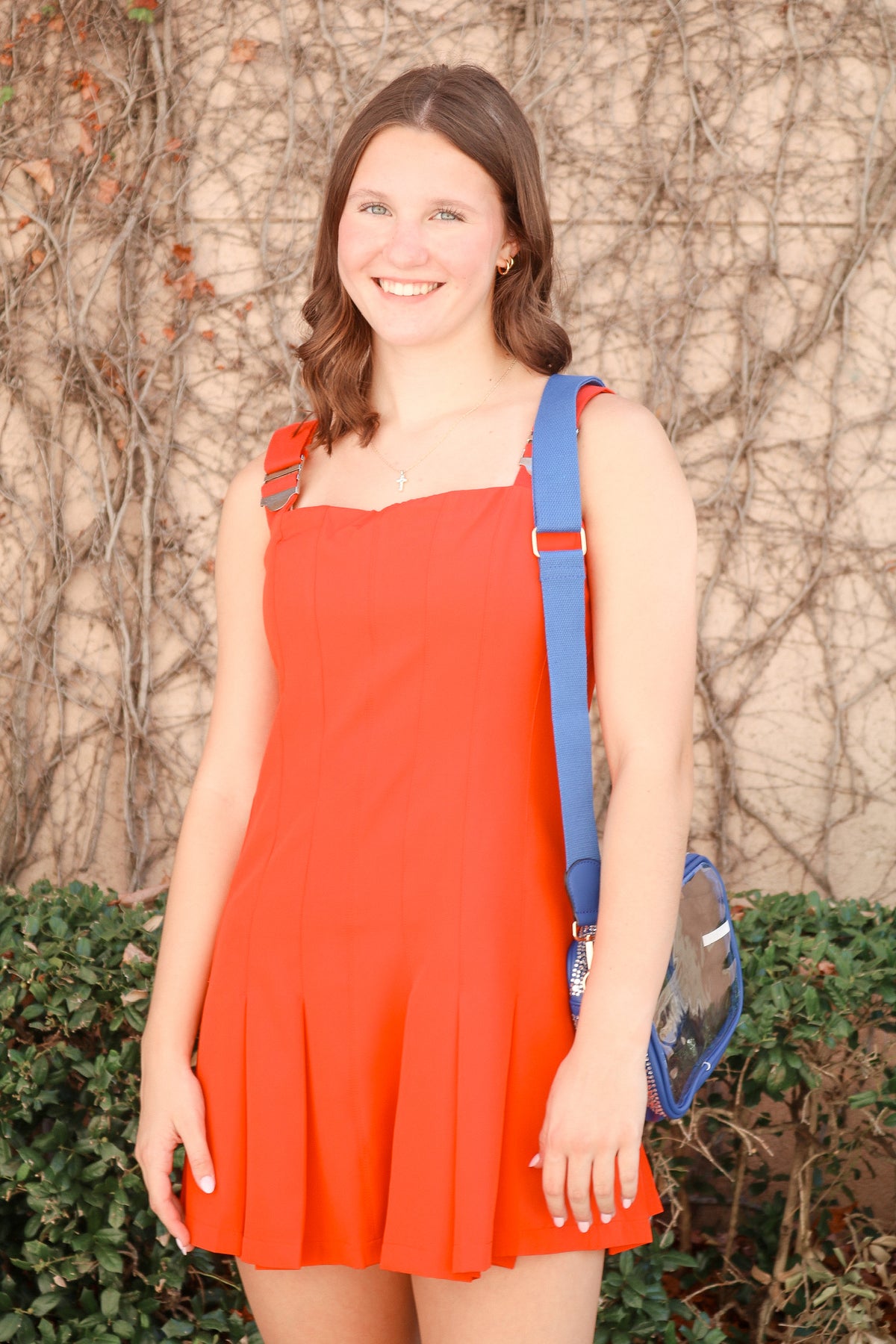 Gameday Pleats Mini Dress