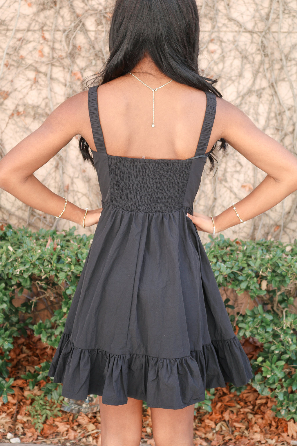 Gameday Tiered Mini Dress