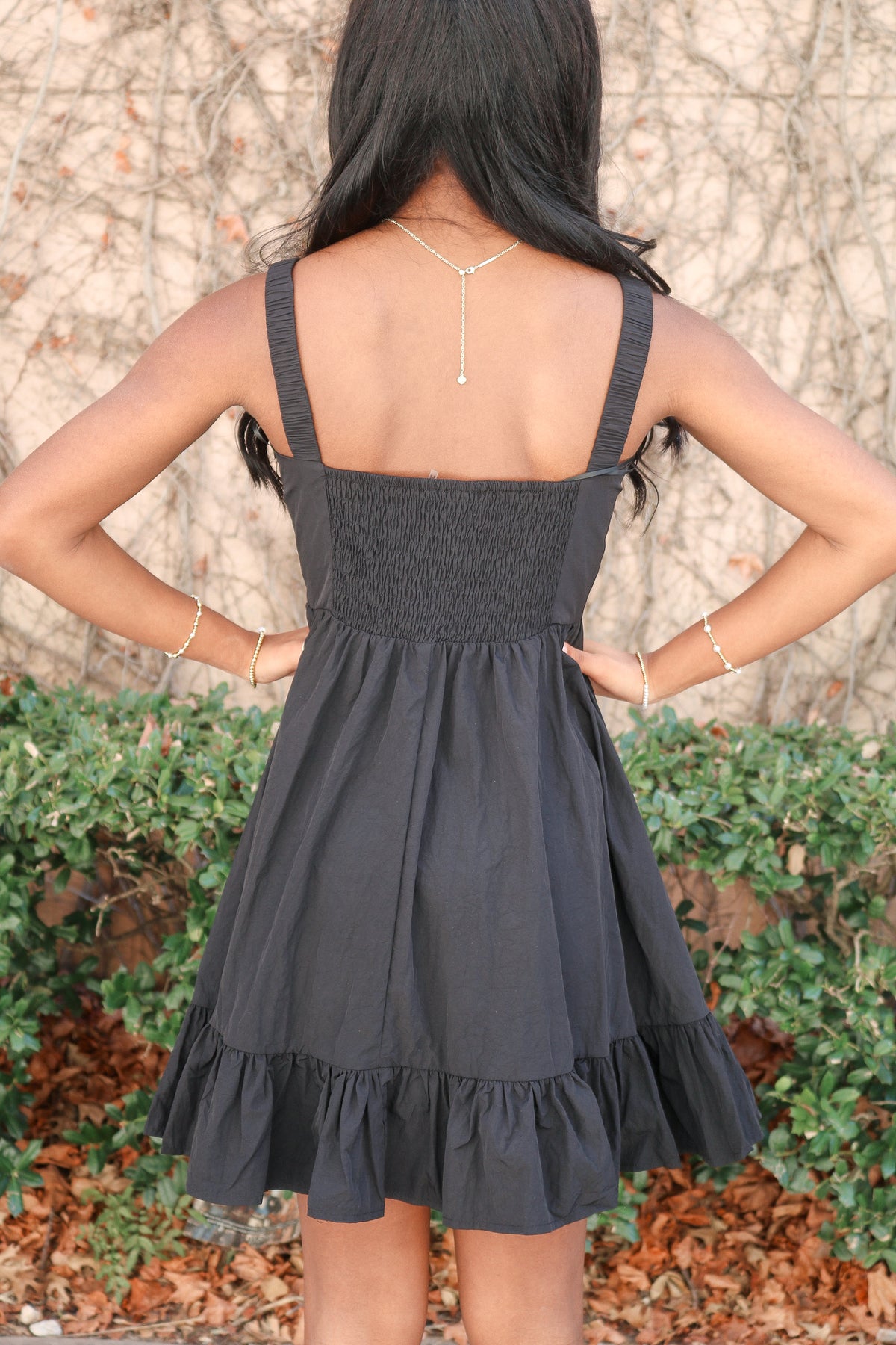 Gameday Tiered Mini Dress