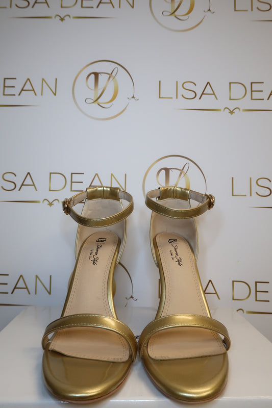 Texas Heel in Gold