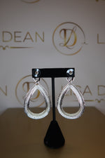 Load image into Gallery viewer, Crystal Teardrop Earrings
