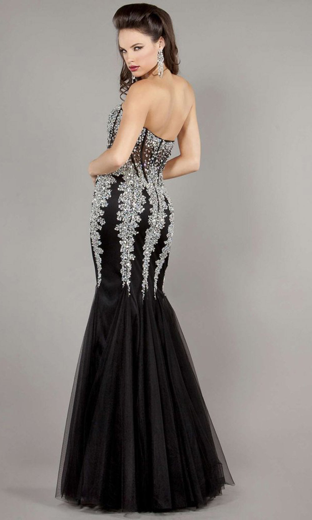 Jovani Embellished Corset Mermaid Gown 5908