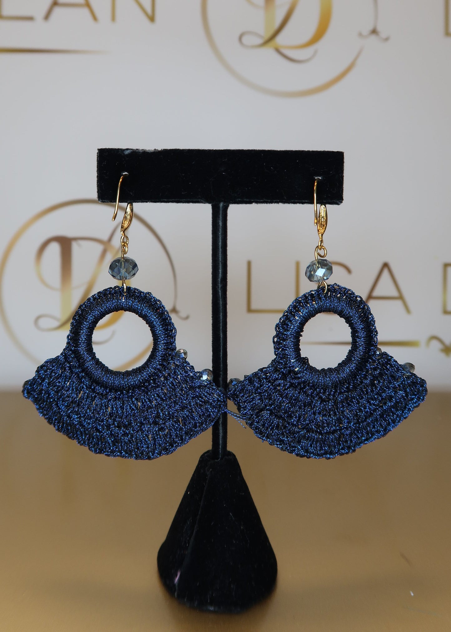 Beaded Crochet Earrings